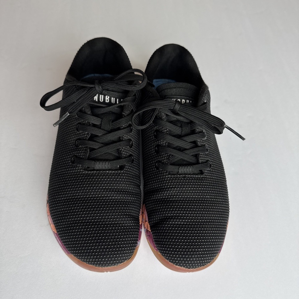 “NOBULL SuperFabric Outwork Trainer Women's Size 8 Black Wild Floral Sunset” - Picture 4 of 13